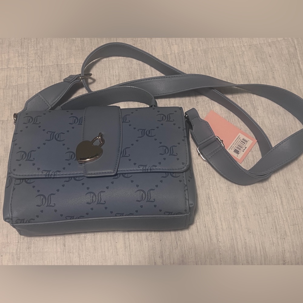 NWT Juicy Couture Blue Crossbody Bag